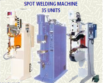 SPOT WELDING MACHINE 35 UNITS