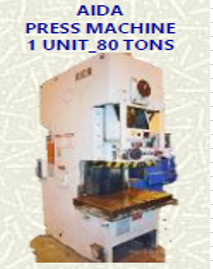 AIDA PRESS MACHINE 1 UNIT_80 TONS