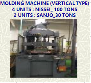 MOLDING MACHINE(VERTICAL TYPE)